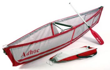 The Adhoc Canoe You Can Carry On Your Back