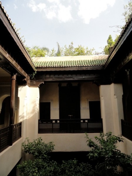 riad marrakesh open courtyard