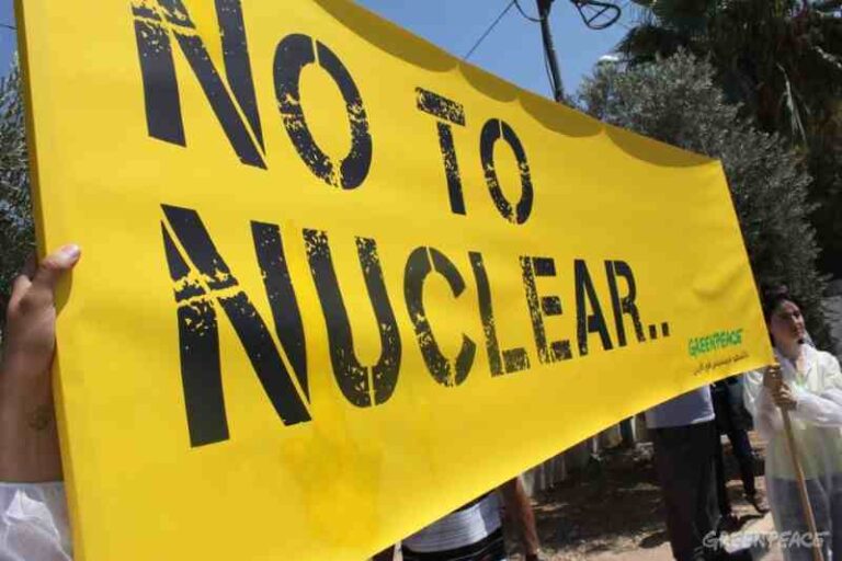 Greenpeace Raises More Questions Over Jordan’s Nuclear Plans