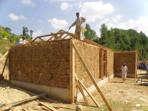 Micro-Financed Straw Houses For Pakistan Are Quake-Proof