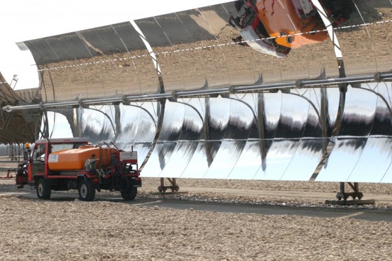 Kuraymat, solar energy, ISCC, solar-thermal, hybrid power plant, Egypt, desert, Desertec, Flagsol, Ibderola, Orascom, renewable energy