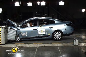 Volt Battery Catches Fire in Crash Test But Beats the Renault Fluence EV
