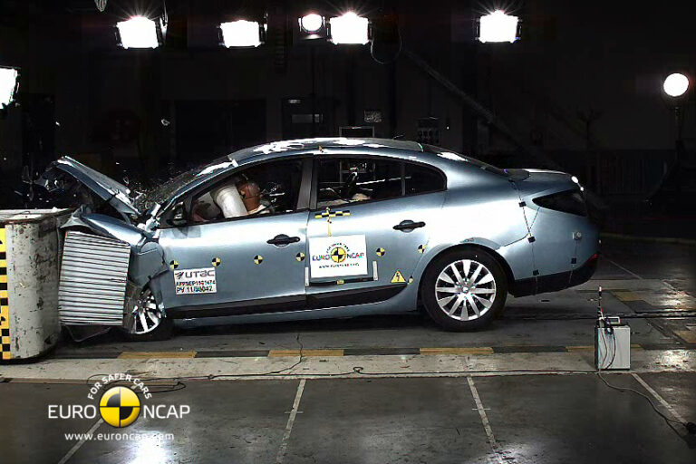 Volt Battery Catches Fire in Crash Test But Beats the Renault Fluence EV