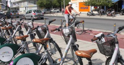 Bike Sharing Launched in Nicosia, But Environmental Commissioner Has His Doubts