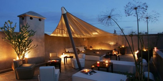 riad patio, marakesh
