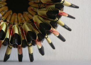 Upcycled Tea Wraps Into Miniature Origami Masterpieces