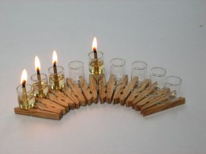 Miraculously Sustainable and Upcycled Hannukah Menorah Designs