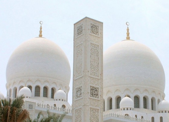 speakers mosque abu dhabi, call to prayer