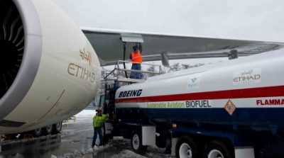Ethihad Jet Uses Biofuels for Inaugural Home Run