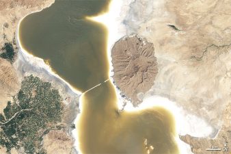 See how Iran’s Lake Urmia with Nasa photos