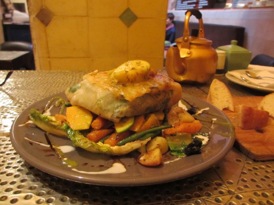 "vegetarian cafe marrakech"