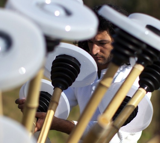 green design, sustainable design, social design, bamboo, biodegradable plastic, Afghanistan, Design Indaba, Cape Town, Massoud Hassani, land mine, bamboo, wind power