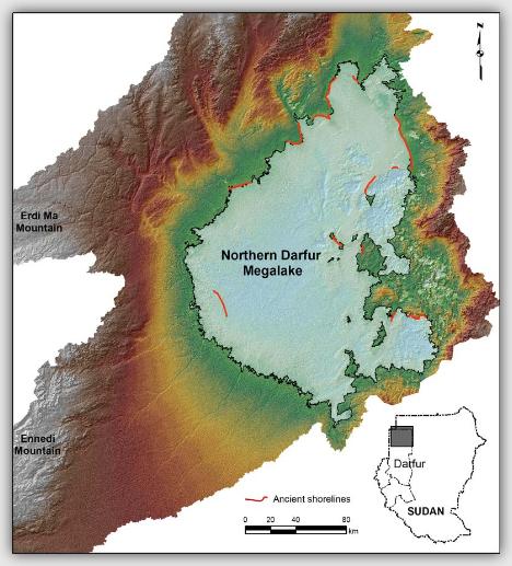 darfur mega lake sudan