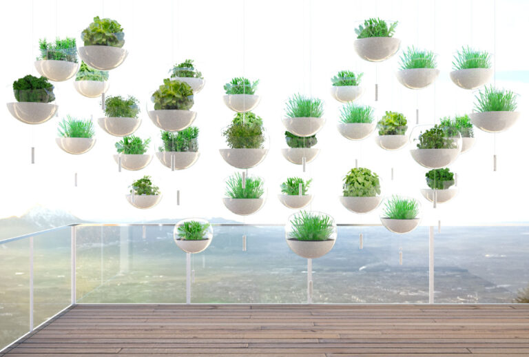 Hanging Balcony Gardens a Beautiful Solution for the Urban Farmer