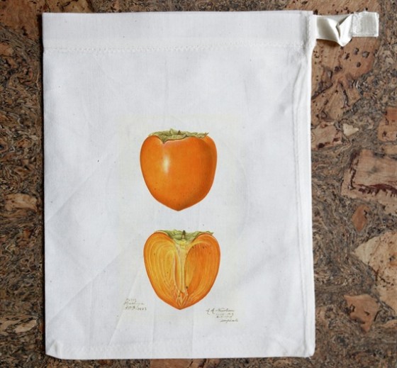 "persimmon cloth bag"