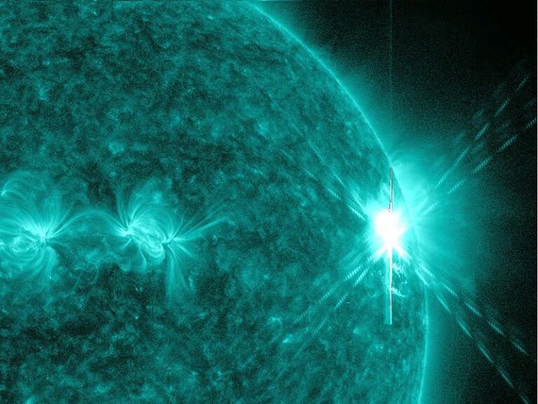Solar Flare and Geomagnetic Storm Spares Earthlings