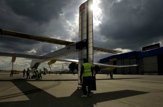 Solar Impulse Solar Impulse, solar-powered flight, Morocco, Switzerland, world's longest solar-powered flight