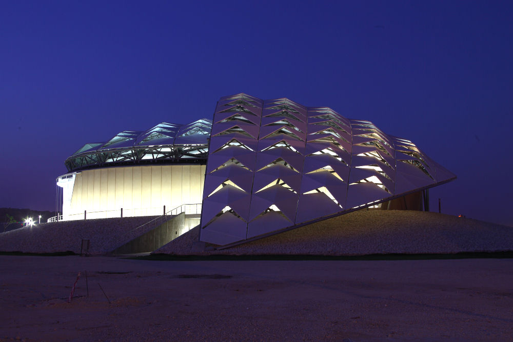 “The Showcase” is a Mini Prototype Stadium for Qatar’s 2022 World Cup