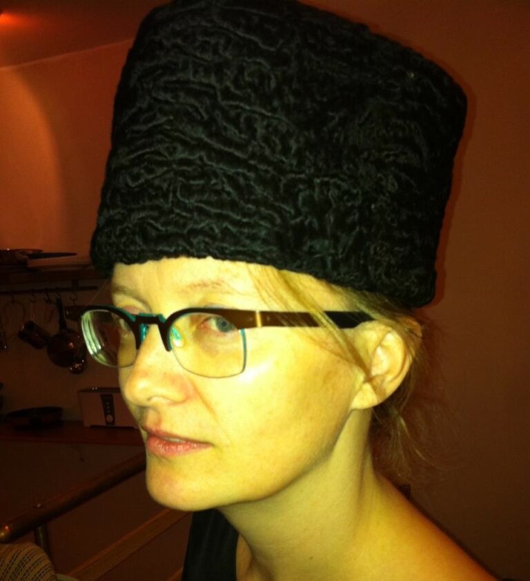 Caught Wearing An Aborted Lamb Fetus Karacul Hat!