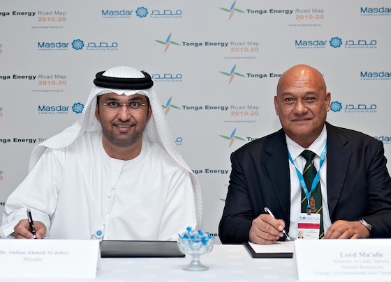 masdar-tonga-agreement