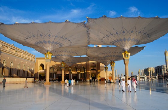 hajj medina sun umbrellas sefar