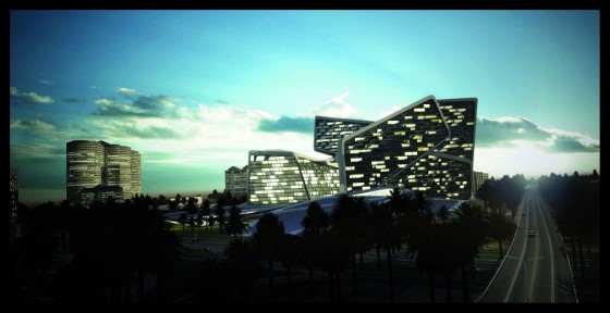 design, architecture, gulf, solar power, solar energy, clean tech, green building, dubai, vertical village, graft architects