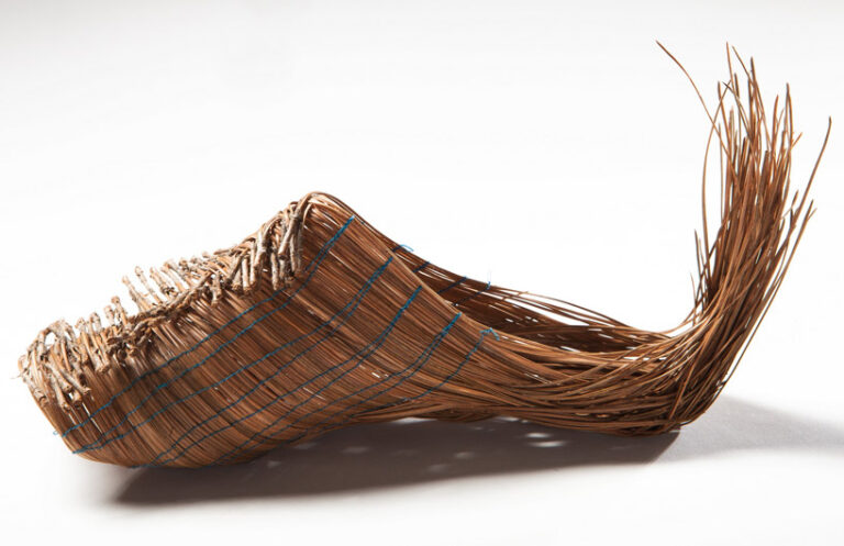 Hadas Ilani Makes Elven Shoes out of Pine Needles