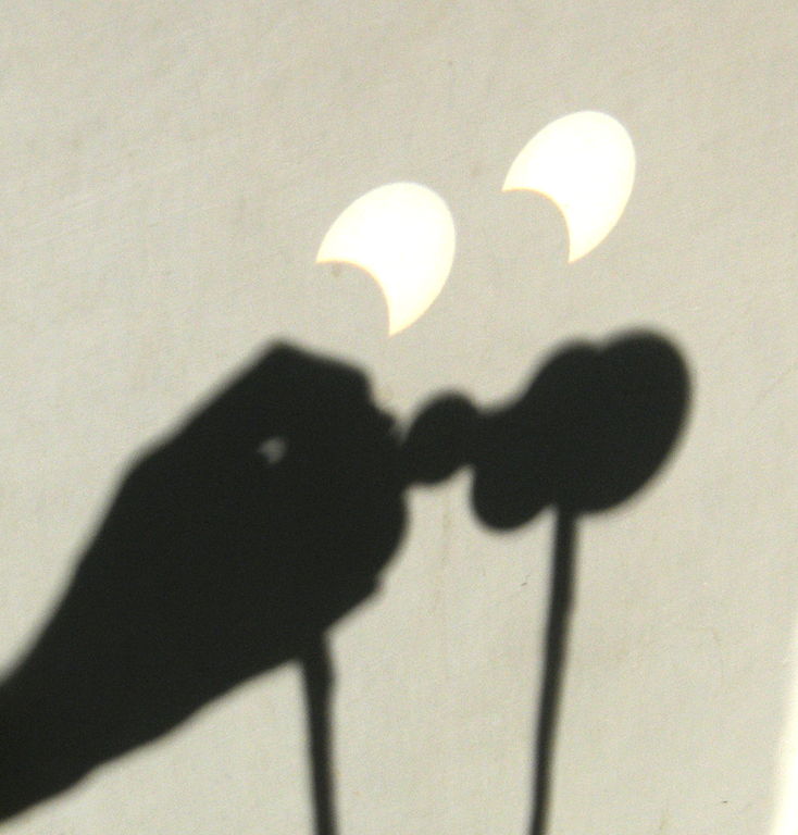 paper projection eclipse