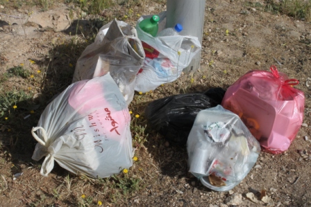 litter jordan waste plastic bags