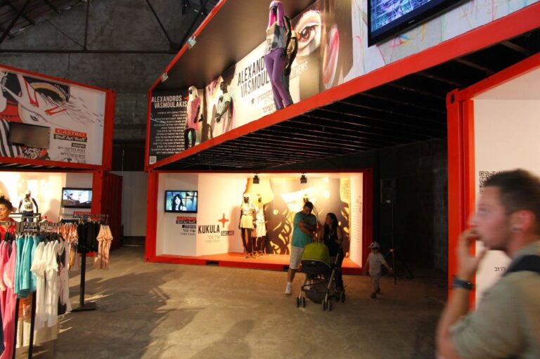 Street Art Meets Castro Fashion in Shipping Containers