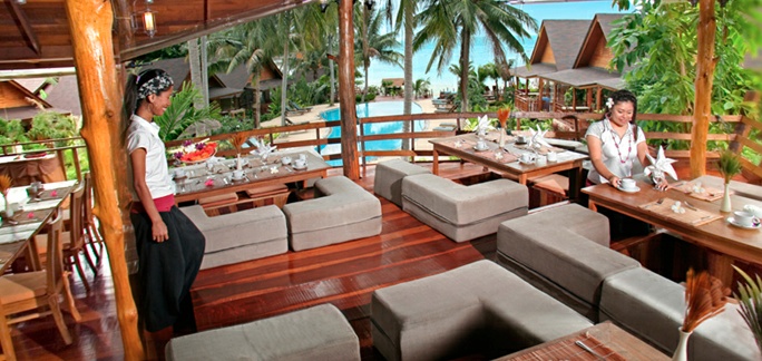 green papaya dining room