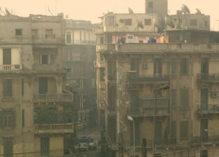 Smog in Cairo