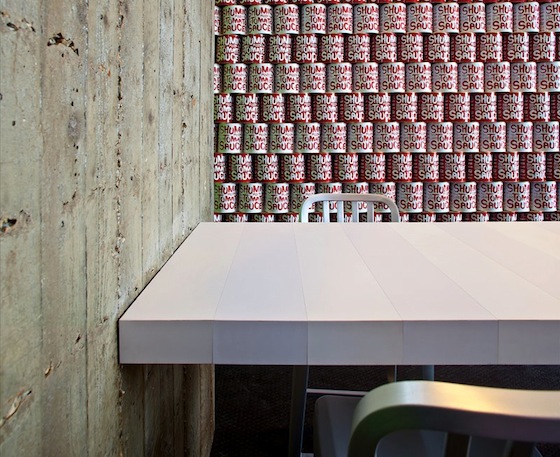 recycled materials, Israel, Studio OPA, green design, sustainable design, eco-design, Shumis Pizzeria