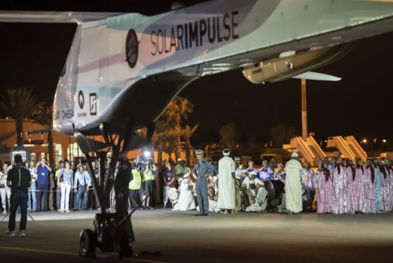 Solar Impulse Plane Finally Conquers the Atlas Mountains