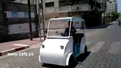 Gaza Taxi Driver Builds an Electric Vehicle in Three Days