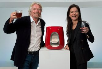 Richard Branson Makes Virgin Water Bar With Israel’s Strauss