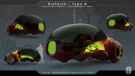 BioThink, biomimicry, Iran, Mohammad Ghezel, green transportation, hybrid energy, solar energy