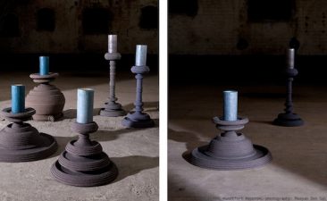 Istanbul Twilight: Hand-Crafted Felt Candlesticks With Mood