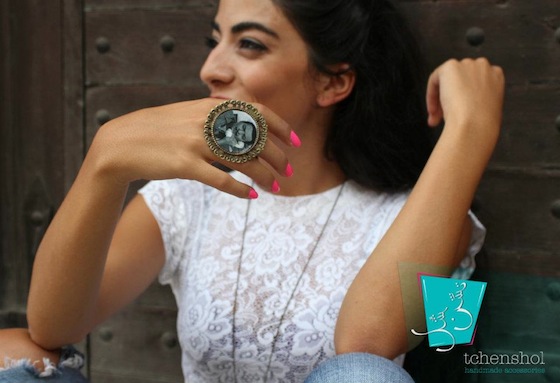 recycled materials, fashion, repurposed design, LEGO, jewelry, food jewelry, Lebanon