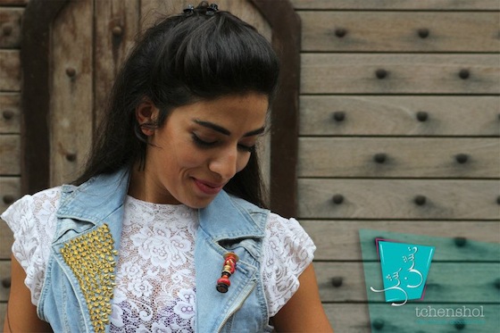 recycled materials, fashion, repurposed design, LEGO, jewelry, food jewelry, Lebanon