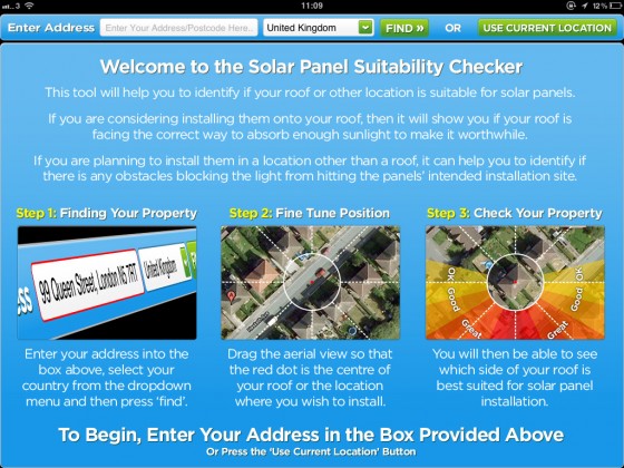 solar energy roof angle, sun track checker