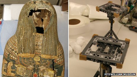 history, LEGO, ancient egypt, design, Cambridge University, mummy restoration