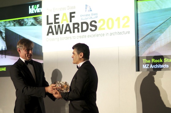 Rock Stadium, Al Ain, LEAF Awards, Future Building of the Year 2012, MZ Architects, desert, green building