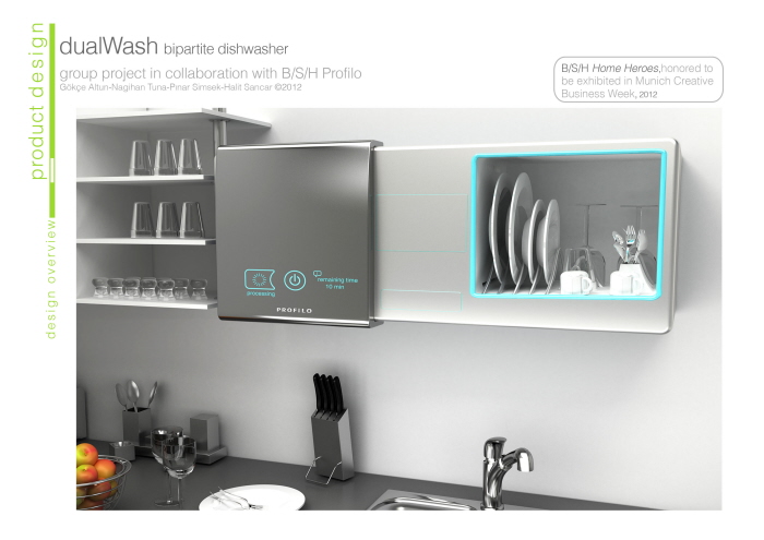 Waterless Dishwasher From Turkey Cleans up After Every Meal