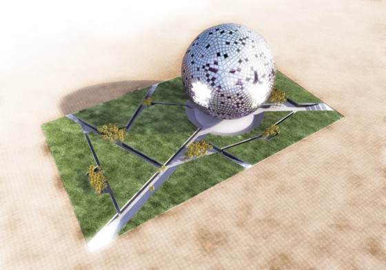 Qatar, crystal ball, FIFA, World Cup, 2022, Museum, Sustainable Development, Design