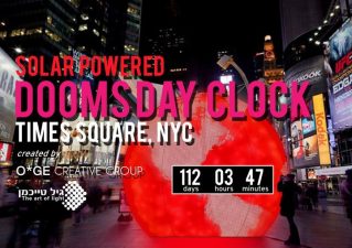 Solar-Powered Doomsday Clock Counts Down to 12-21-2012