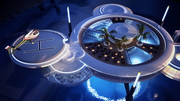 Gulf, Underwater Hotel, Discus Hotel, Deep Ocean Technology, Luxury, Hotel, Oman, UAE