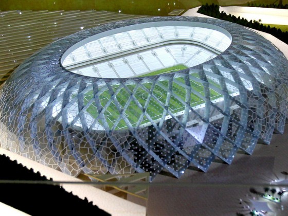 Al Wakrah Stadium, clean tech, solar power, World Cup 2022, Qatar