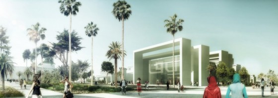green design, solar power, Morocco, rainwater harvesting, museum, archaeology, Rabat, Archi5