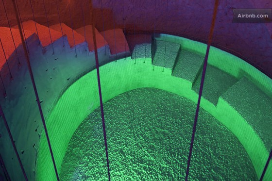 cave, architecture, Airbnb, Columbarium, Israel, natural materials,